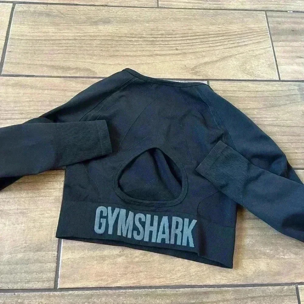 Gymshark black flex longsleeve small - Picture 1 of 2